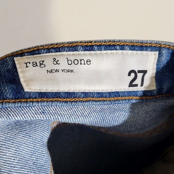 Rag and bone Straight Lightwashed Jeans - Picture 5 of 8